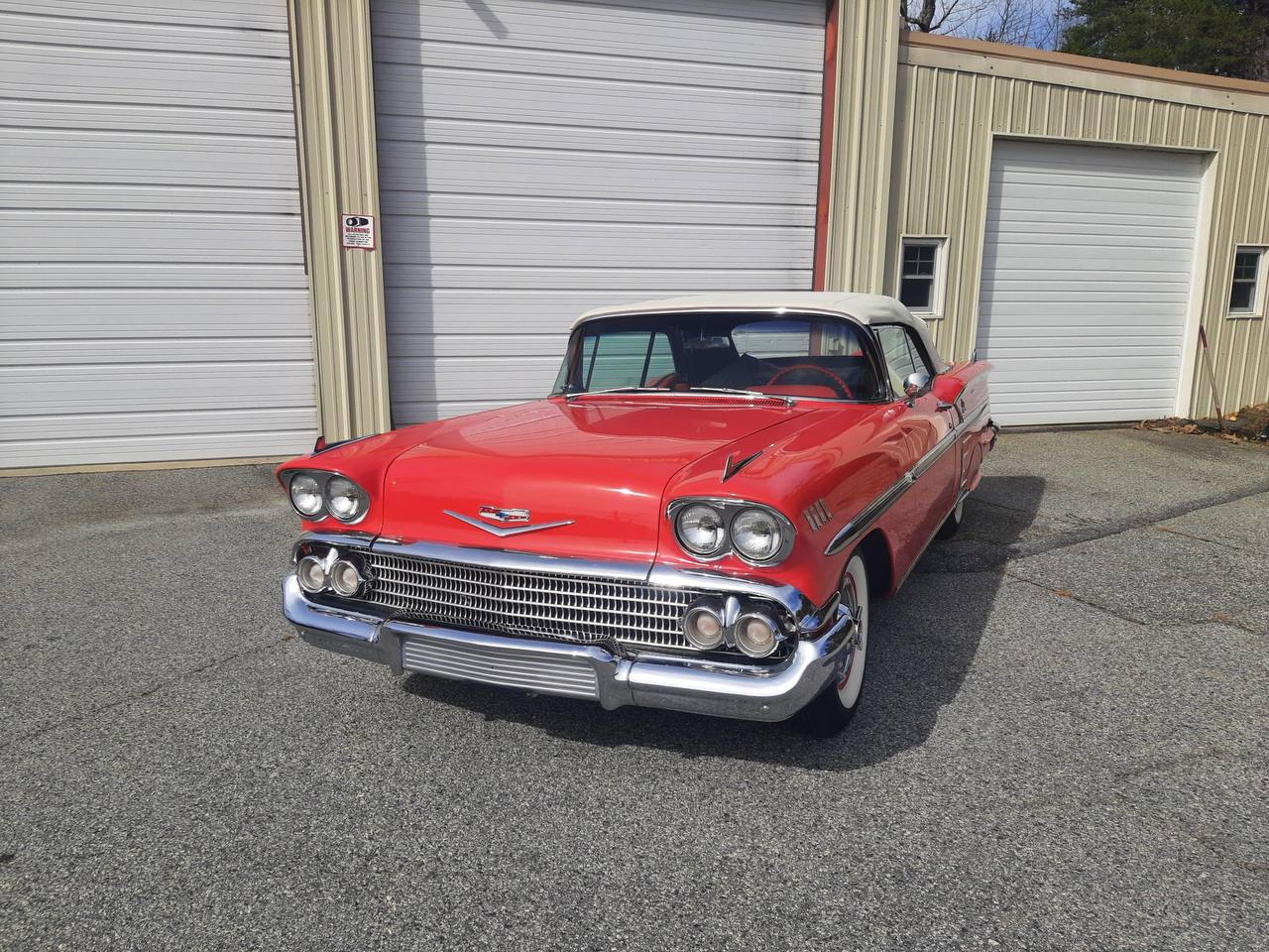 1958 Chevrolet Bel Air Impala Convertible for sale in Texas